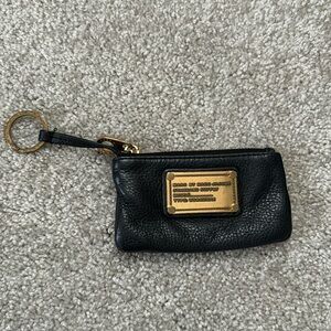 MARC JACOBS Leather Keycard Holder